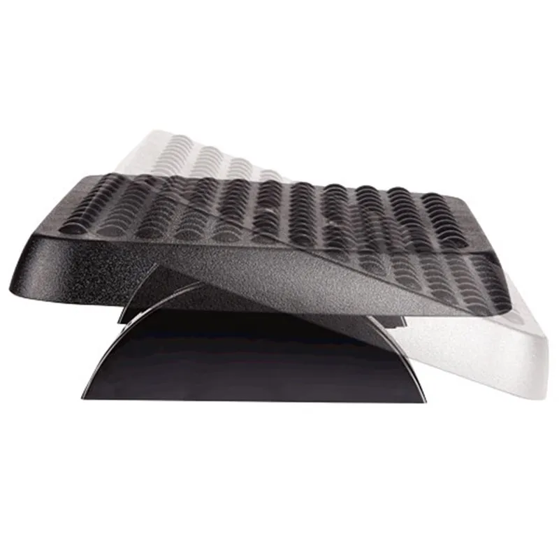 Repose-pieds Standard - réglable sur 2 positions - noir/gris