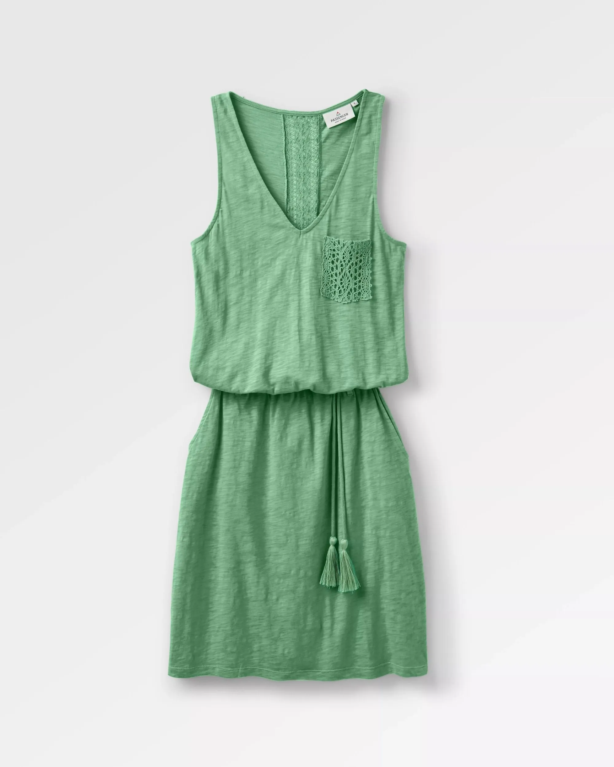Robe en Coton Recyclé Rivergate - pinette Verte
