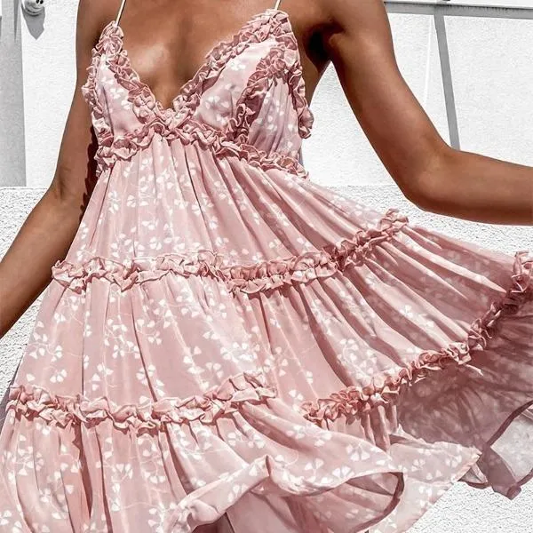 Robe Nuisette Fleurie
