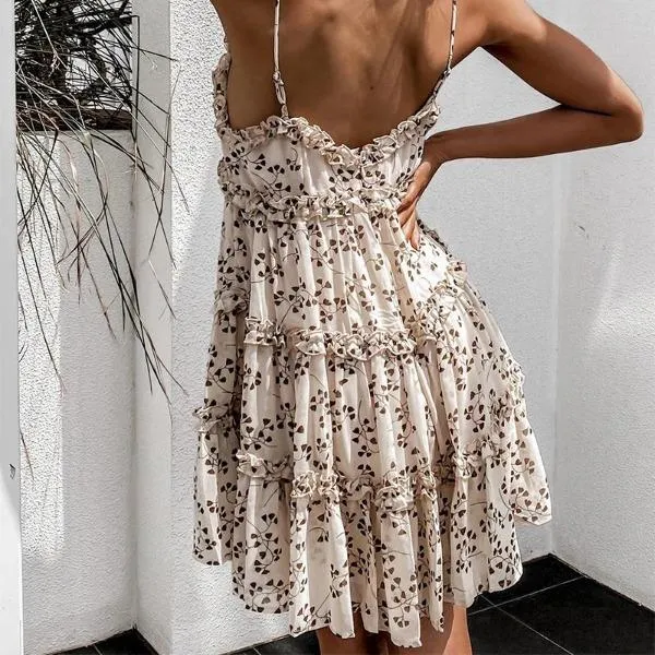 Robe Nuisette Fleurie