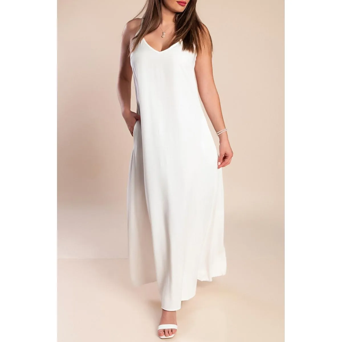 ROBE YASMINE - BLANCHE