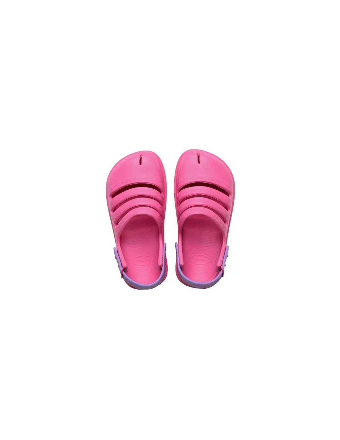 Sabots Havaianas Sabots pour enfants Rose Flux/Prisma Purple
