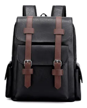 Sac à dos pour ordinateur portable vintage pour hommes, adapté à 15,6 