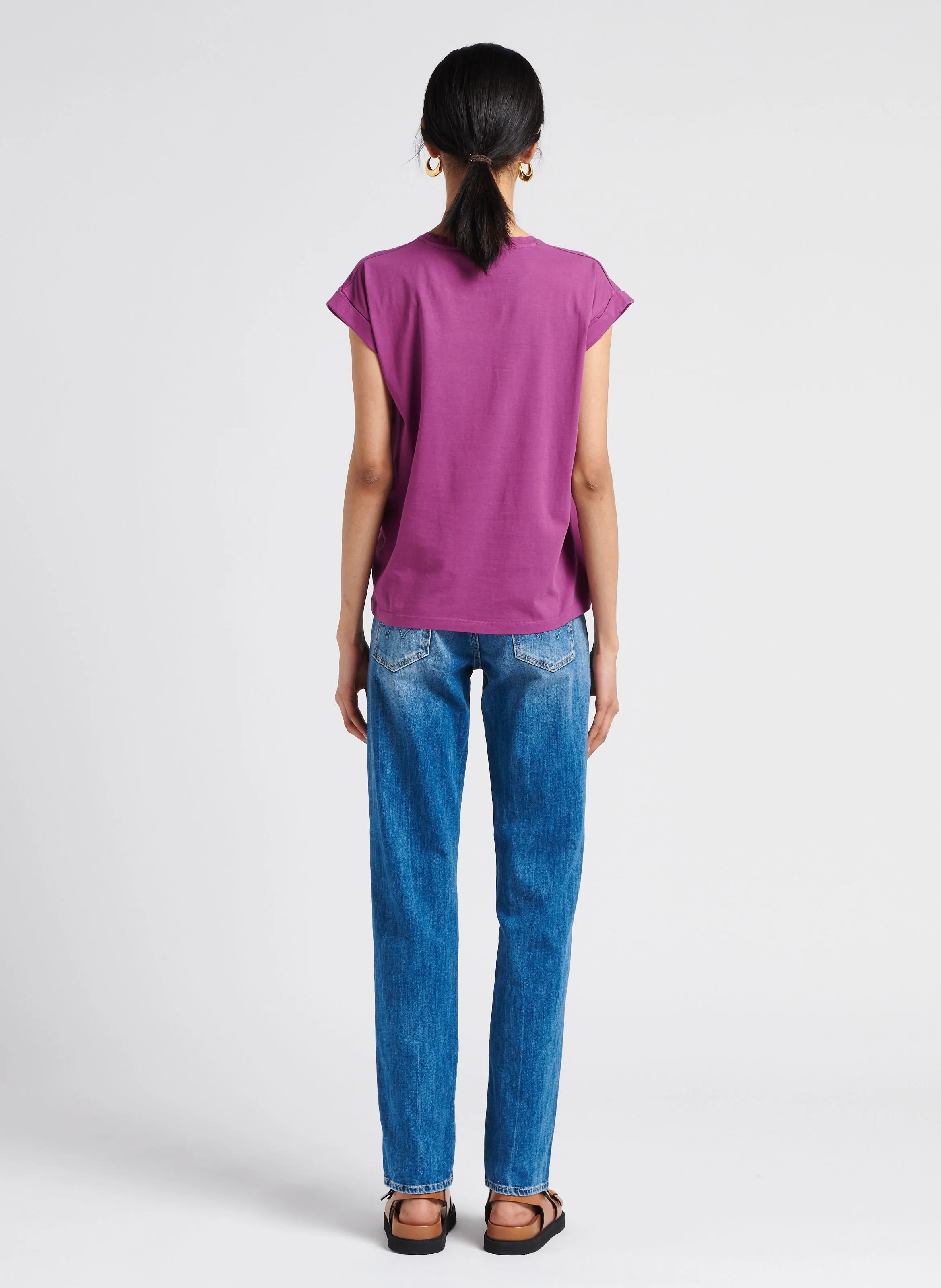 SANDALES à DOUBLE BOUCLE EN CUIR LAGO - JONAK pour FEMME | Printemps