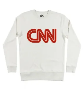 Sweat Logo CNN - Livraison Supersonique 24/48h | Grafitee
