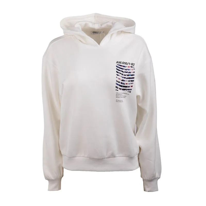 Sweat manches longues avec impression Femme ONLY à prix dégriffé ! | 