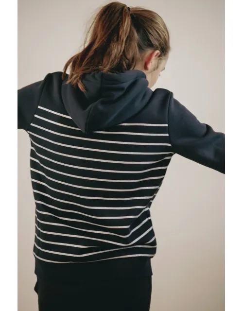 Sweat Océane SAINT JAMES x Pénélope Collections Marine & Argent - Enfant