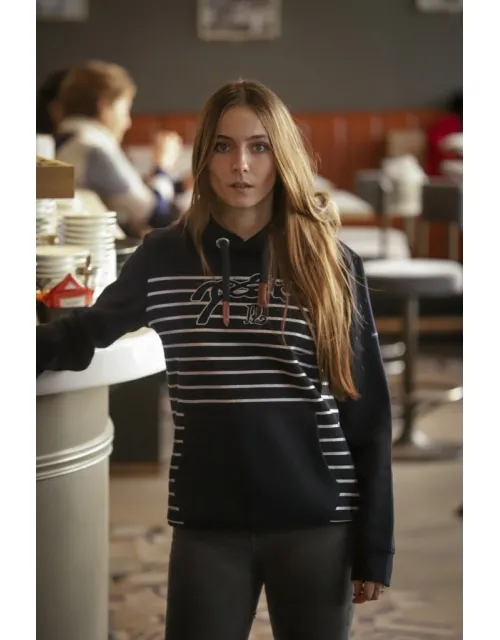 Sweat Océane SAINT JAMES x Pénélope Collections - Marine & Argent