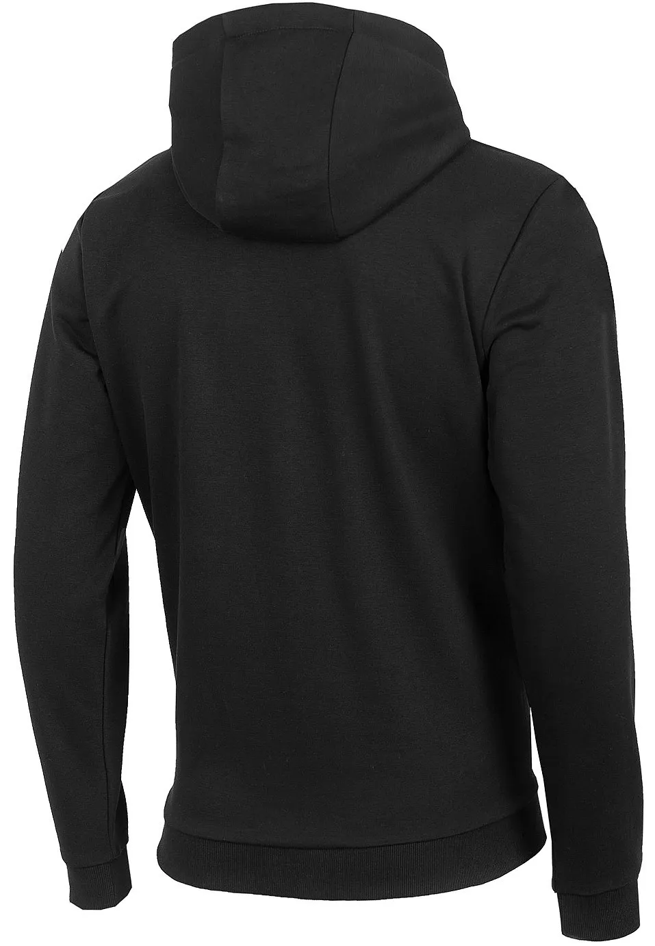 sweat-shirt 4F H4Z22-BLM353 Zip - 20S/Deep Black - men´s