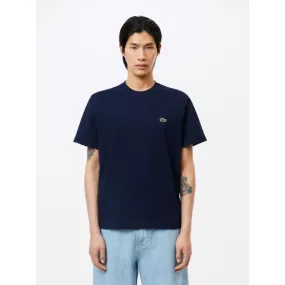 T-shirt bleu marine homme - Lacoste | wimod