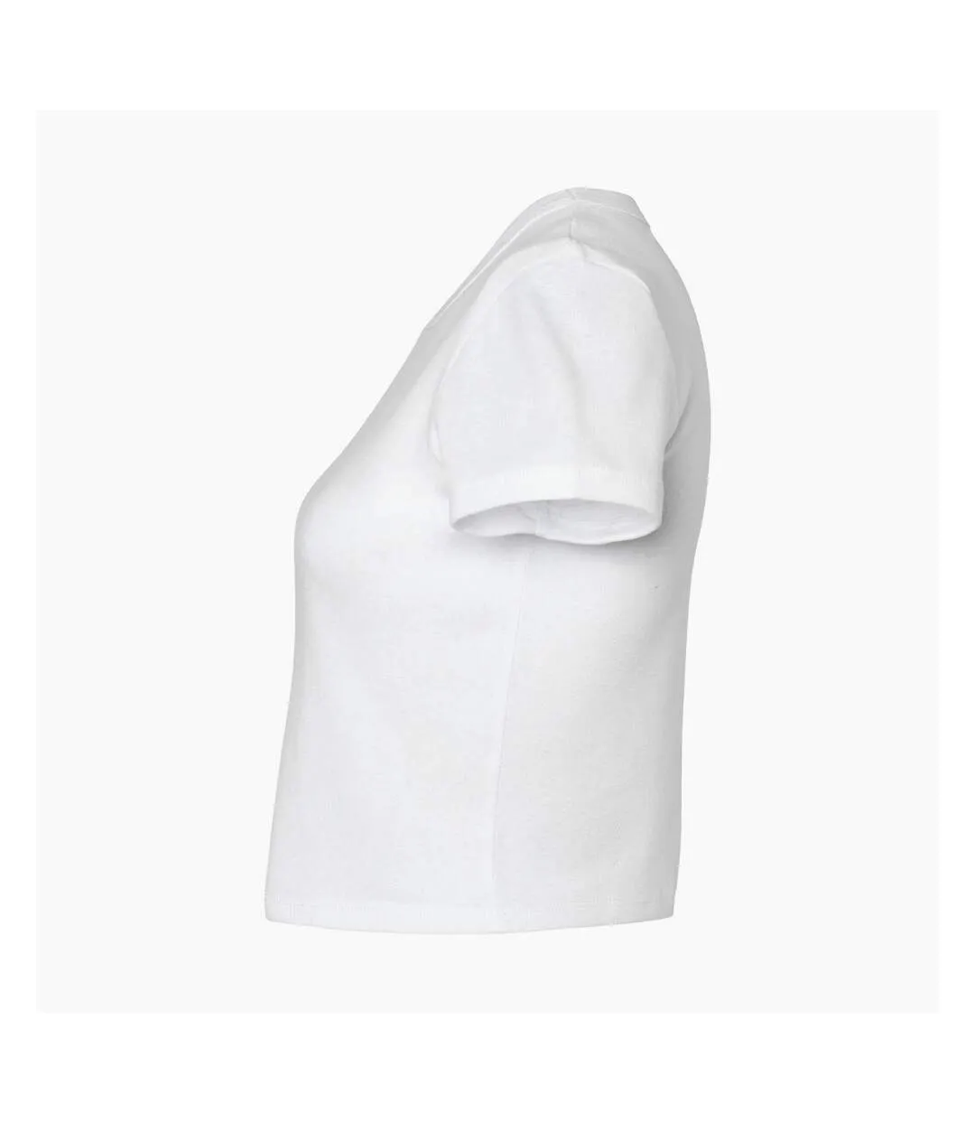 T-shirt court femme blanc Bella + Canvas
