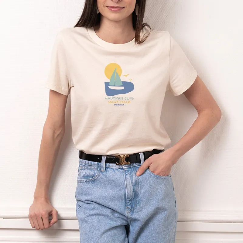 T-shirt femme Nautique Club - Personnalisable