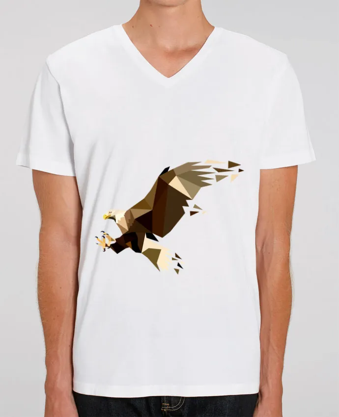 T-shirt homme Aigle par MozKat Studio