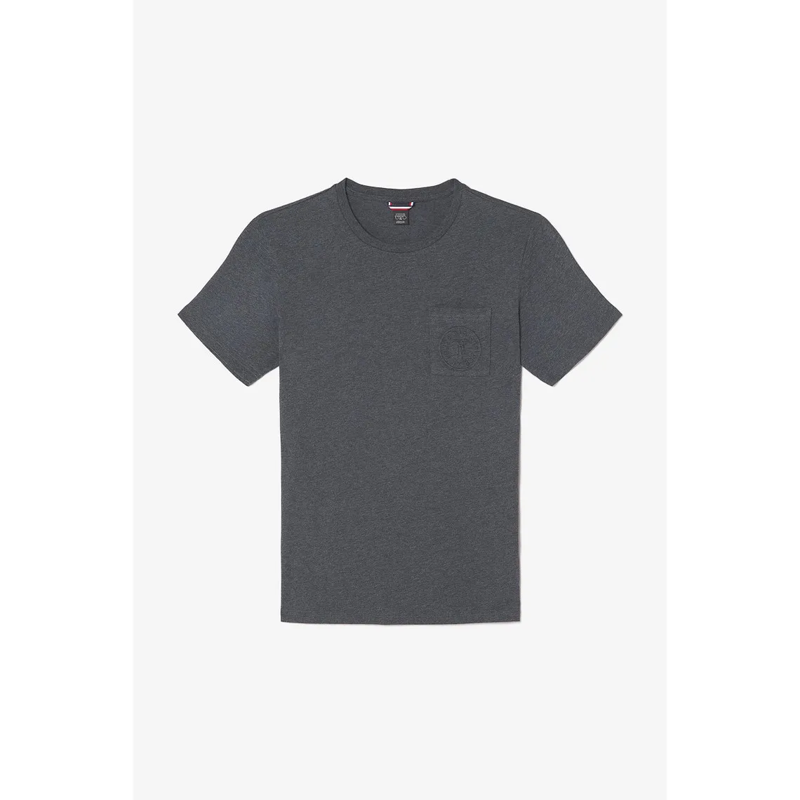 T-shirt Paia gris chiné en coton | 3 Suisses