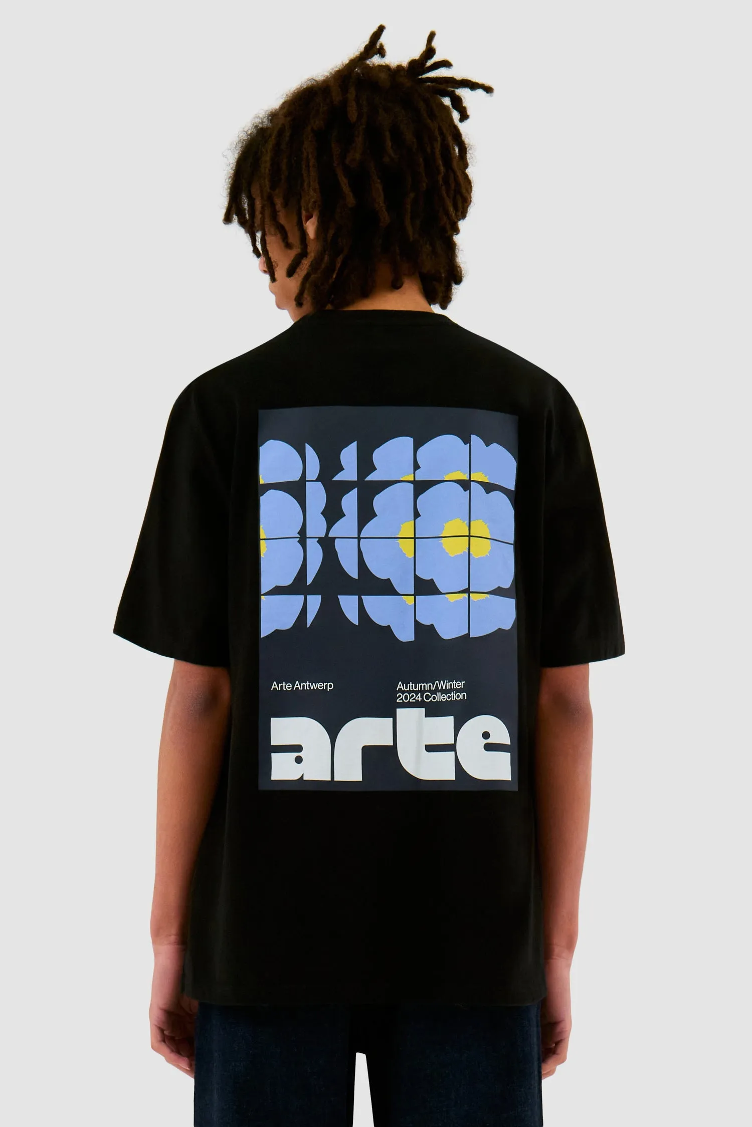 T-shirt Poster fleuri