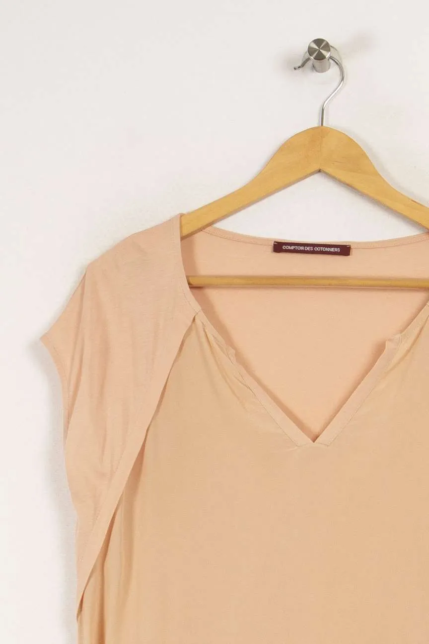 T-shirt rose ple - Taille L/40