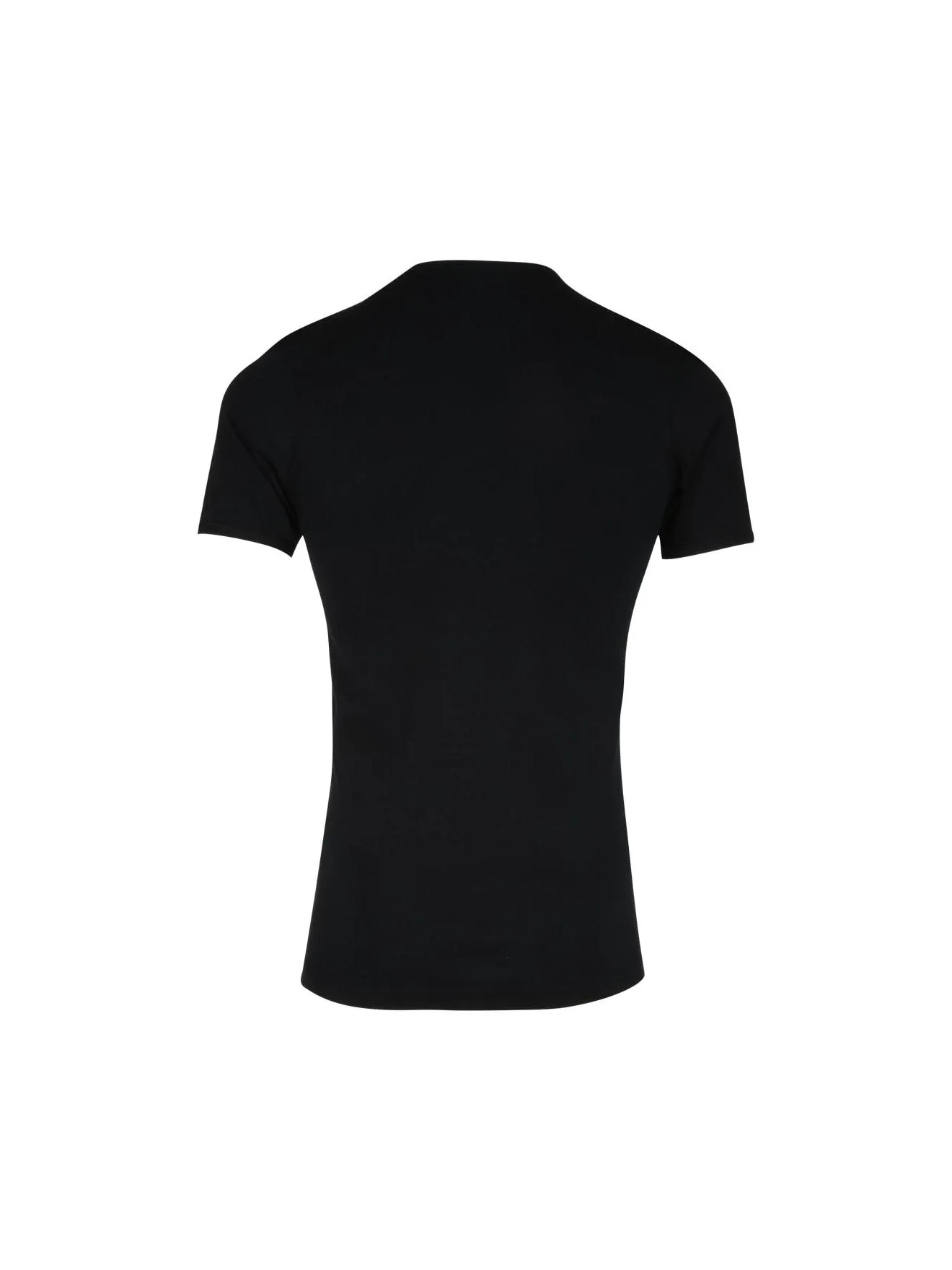 Tee-shirt encolure ronde, pur coton