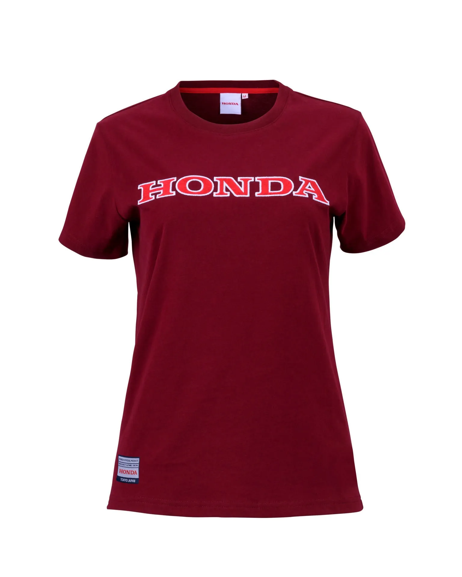 TEE SHIRT FEMME HONDA TOKYO BORDEAUX