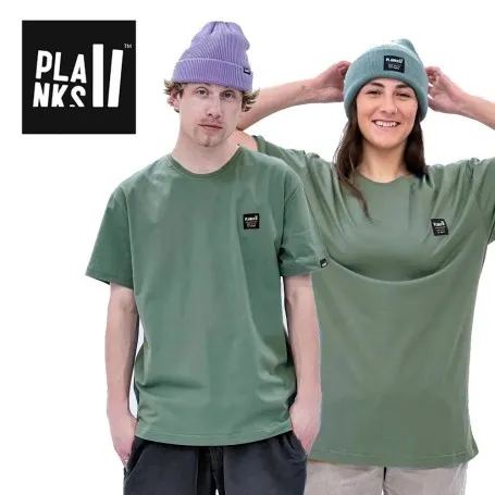 Tee-shirt PLANKS Unisexe en déstockage