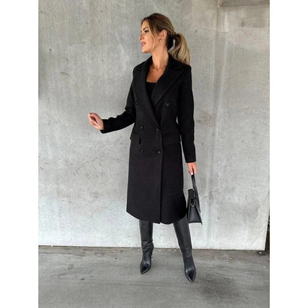 Thea | Trench légant pour Femme - Manches Longues