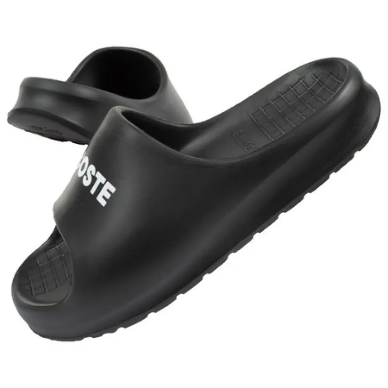Tongs Lacoste Serve Slide 2002H le noir