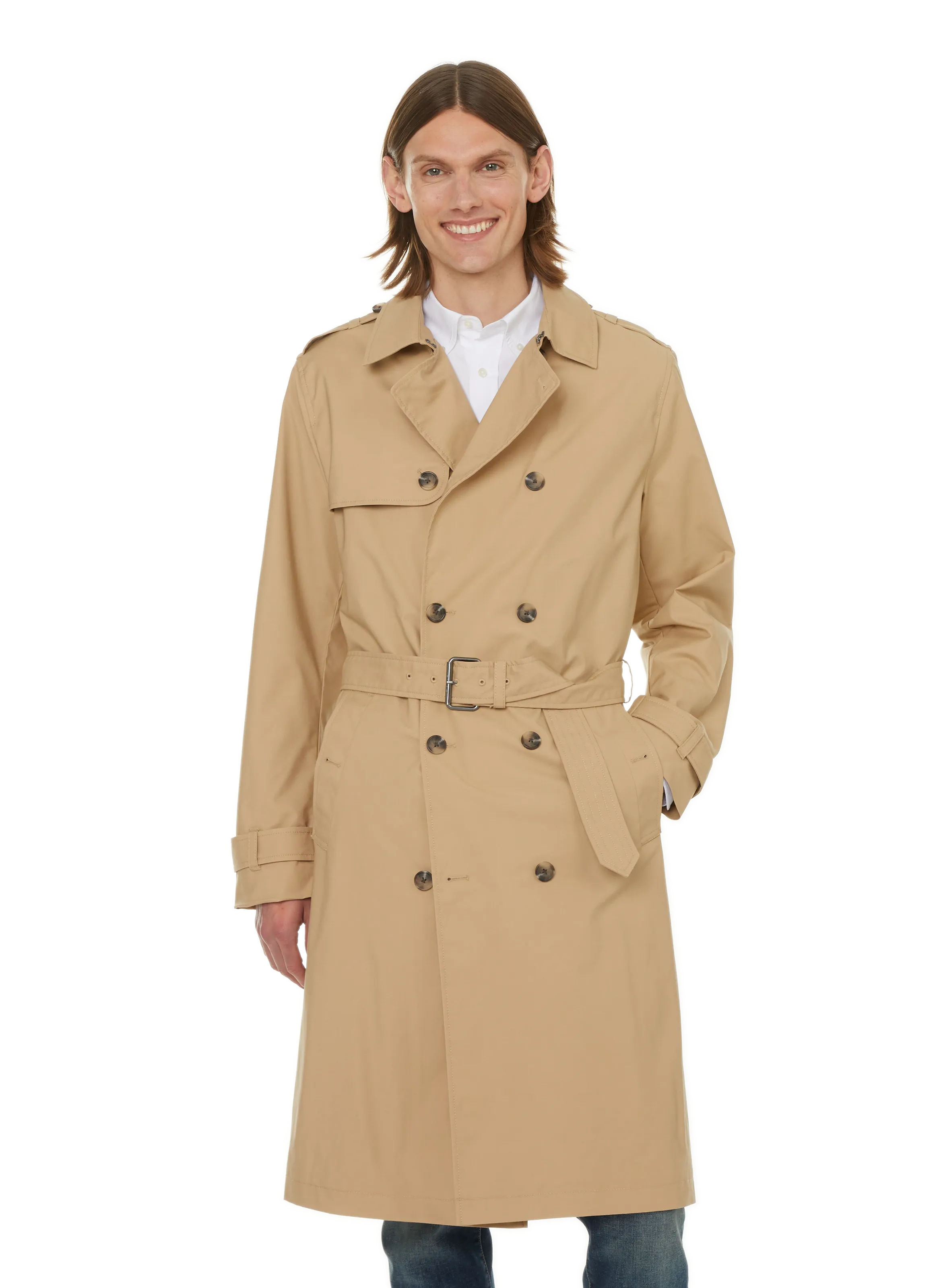 TRENCH LONG - ESPRIT pour HOMME | Printemps