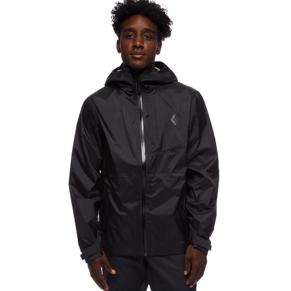 Veste Black Diamond Men Treeline Rain Shell Black