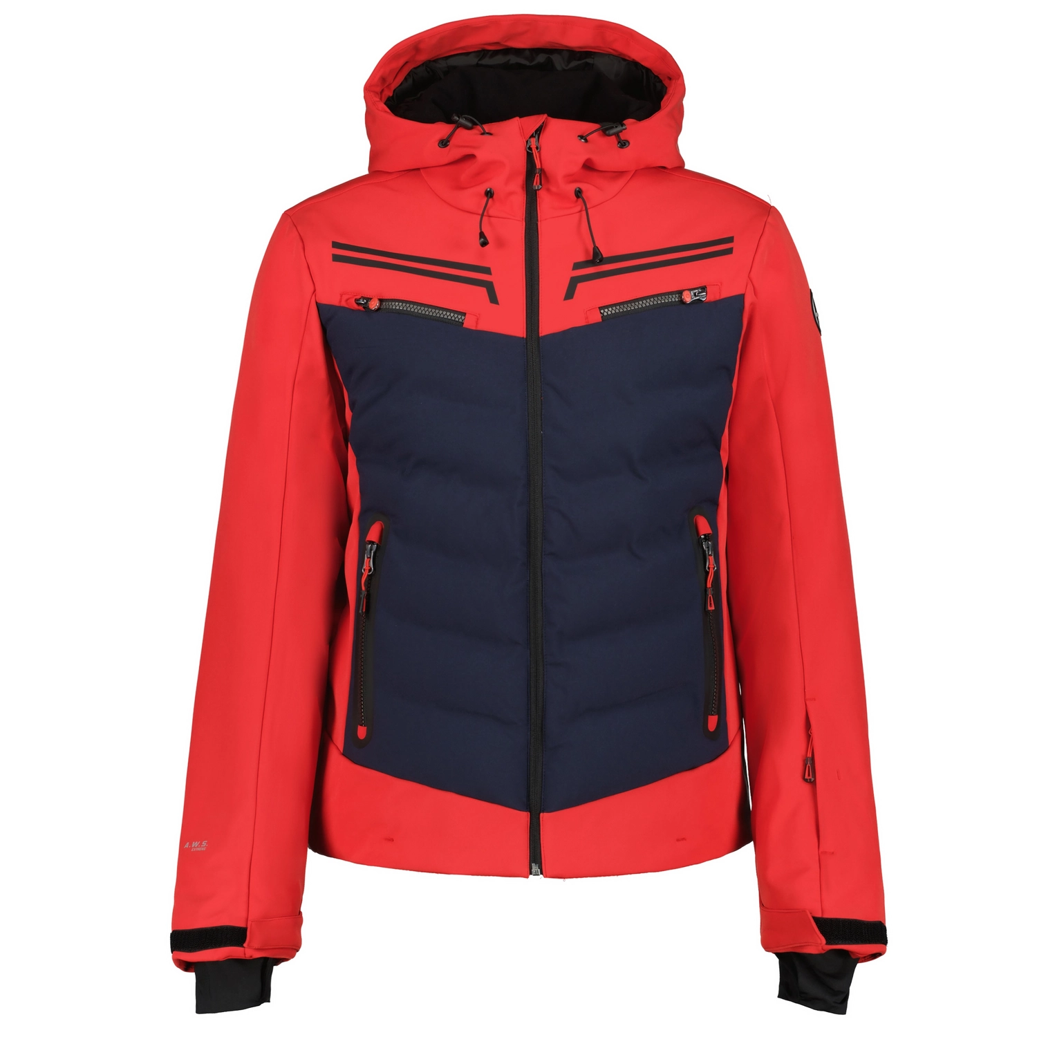 Veste Icepeak Men Eastland Wadded Softshell Jacket Classic Red