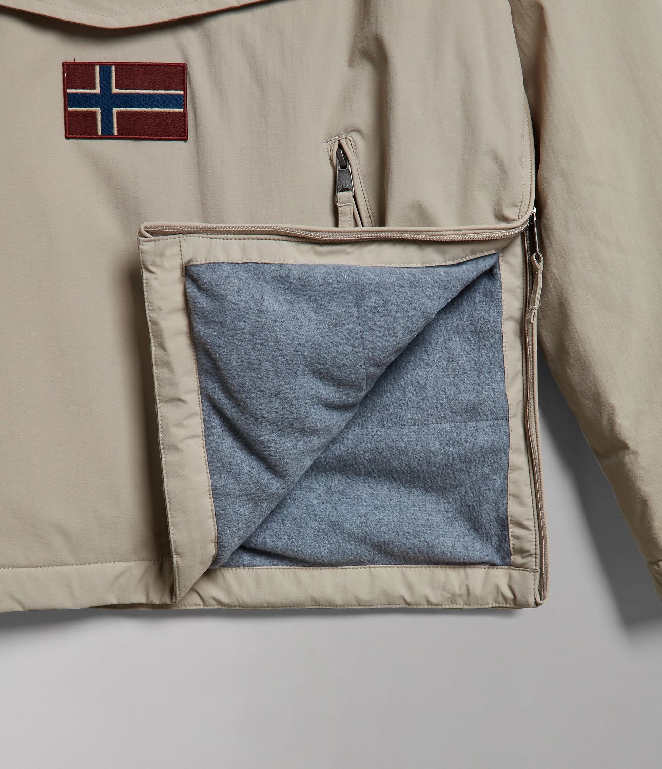 Veste Napapijri Men Rainforest Pocket 2 Beige Stone