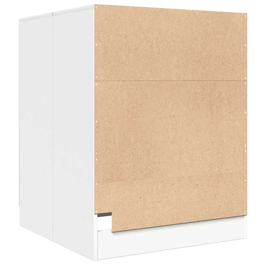 vidaXL Meuble pour machine à laver Blanc 71x71,5x91,5 cm | vidaxl-fr