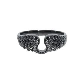 ZADIG&VOLTAIRE  Bague à cristaux rock - Gris