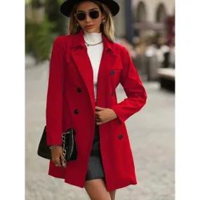 Zoé | Trench-Coat Femme Solide | Confort